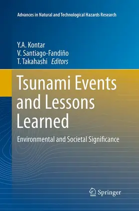 Kontar / Takahashi / Santiago-Fandiño |  Tsunami Events and Lessons Learned | Buch |  Sack Fachmedien