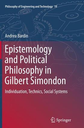 Bardin |  Epistemology and Political Philosophy in Gilbert Simondon | Buch |  Sack Fachmedien