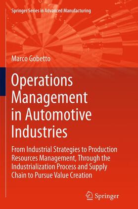 Gobetto |  Operations Management in Automotive Industries | Buch |  Sack Fachmedien