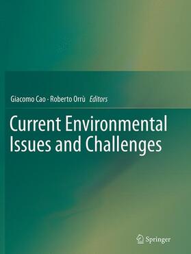 Orrù / Cao |  Current Environmental Issues and Challenges | Buch |  Sack Fachmedien