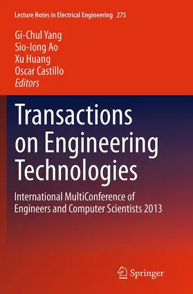 Yang / Castillo / Ao | Transactions on Engineering Technologies | Buch | 978-94-024-0220-9 | sack.de