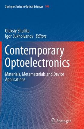 Sukhoivanov / Shulika |  Contemporary Optoelectronics | Buch |  Sack Fachmedien