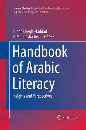 Joshi / Saiegh-Haddad |  Handbook of Arabic Literacy | Buch |  Sack Fachmedien