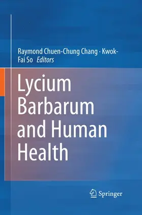 So / Chang |  Lycium Barbarum and Human Health | Buch |  Sack Fachmedien