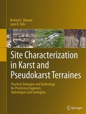 Yuhr / Benson |  Site Characterization in Karst and Pseudokarst Terraines | Buch |  Sack Fachmedien