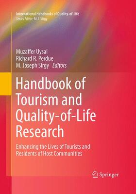 Uysal / Sirgy / Perdue |  Handbook of Tourism and Quality-of-Life Research | Buch |  Sack Fachmedien