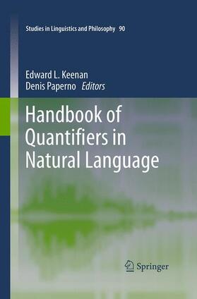 Paperno / Keenan |  Handbook of Quantifiers in Natural Language | Buch |  Sack Fachmedien