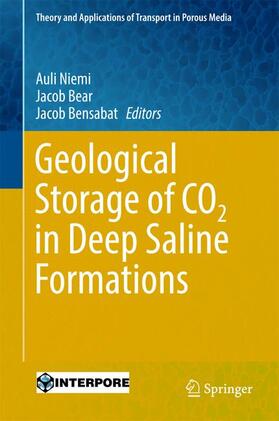 Niemi / Bensabat / Bear |  Geological Storage of CO2 in Deep Saline Formations | Buch |  Sack Fachmedien