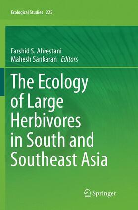 Sankaran / Ahrestani |  The Ecology of Large Herbivores in South and Southeast Asia | Buch |  Sack Fachmedien