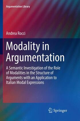Rocci |  Modality in Argumentation | Buch |  Sack Fachmedien