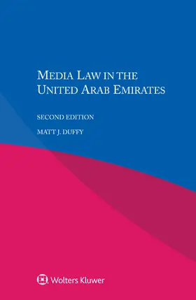 Duffy |  Media Law in the United Arab Emirates | Buch |  Sack Fachmedien