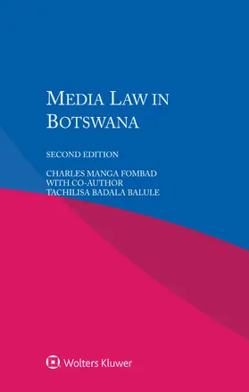 Fombad / Balule |  Media Law in Botswana | Buch |  Sack Fachmedien