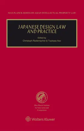 Rademacher / Aso |  Japanese Design Law and Practice | Buch |  Sack Fachmedien