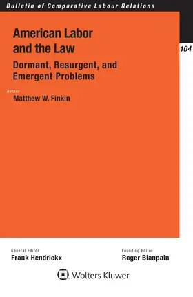 Finkin |  American Labor and the Law: Dormant, Resurgent, and Emergent Problems | Buch |  Sack Fachmedien