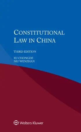 Chongde / Wenzhan |  Constitutional Law in China | Buch |  Sack Fachmedien