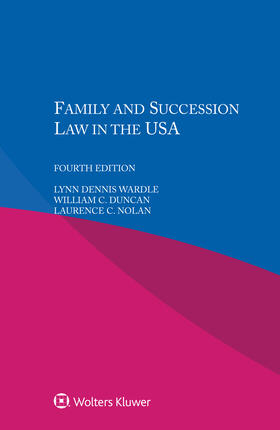 Wardle / Duncan / Nolan |  Family and Succession Law in the USA | Buch |  Sack Fachmedien
