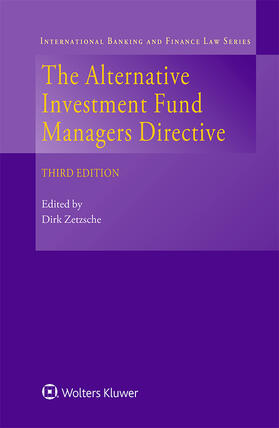 Zetzsche |  The Alternative Investment Fund Managers Directive | Buch |  Sack Fachmedien