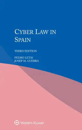 Letai / Guerra |  Cyber Law in Spain | Buch |  Sack Fachmedien