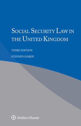 Hardy |  Social Security Law in the United Kingdom | Buch |  Sack Fachmedien