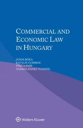 Bóka / Gombos / Papp |  Commercial and Economic Law in Hungary | Buch |  Sack Fachmedien