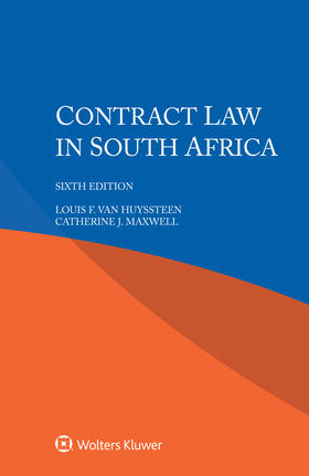 Van Huyssteen / Maxwell | Contract Law in South Africa | Buch | 978-94-035-1334-8 | sack.de