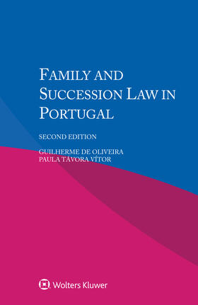 de Oliveira / Vítor |  Family and Succession Law in Portugal | Buch |  Sack Fachmedien