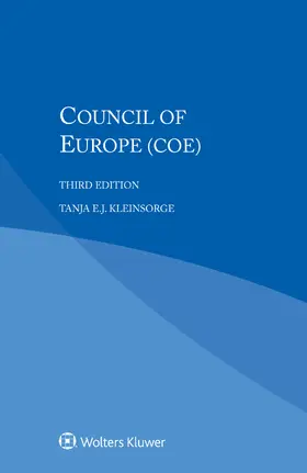 Kleinsorge |  Council of Europe (Coe) | Buch |  Sack Fachmedien