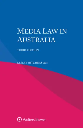 Hitchens AM |  Media Law in Australia | Buch |  Sack Fachmedien