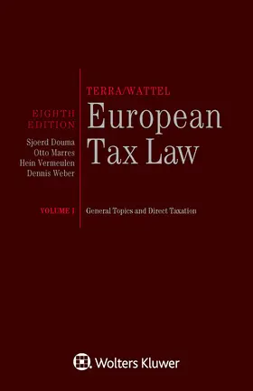 Wattel / Marres / Vermeulen |  European Tax Law, Volume 1 | Buch |  Sack Fachmedien