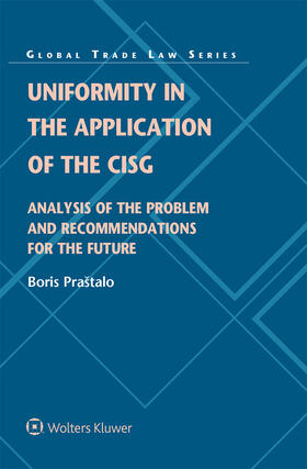 Praštalo | Uniformity in the Application of the CISG | Buch | 978-94-035-2072-8 | sack.de