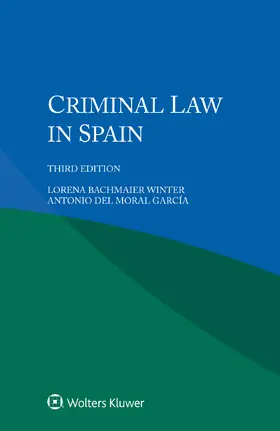 Winter / del Moral García |  Criminal Law in Spain | Buch |  Sack Fachmedien