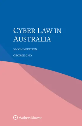 Cho |  Cyber law in Australia | Buch |  Sack Fachmedien