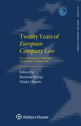 Kemp / Olaerts |  Twenty Years European Company Law | Buch |  Sack Fachmedien