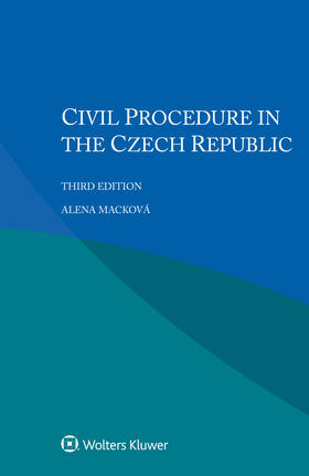 Macková |  Civil Procedure in Czech Republic | Buch |  Sack Fachmedien