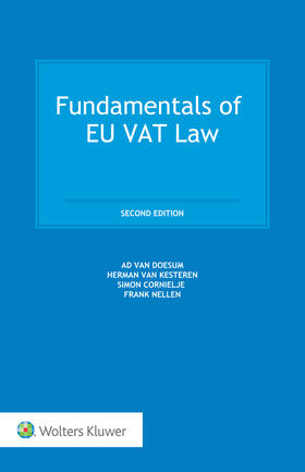 Nellen / Doesum / Cornielje |  Fundamentals of EU VAT Law | Buch |  Sack Fachmedien