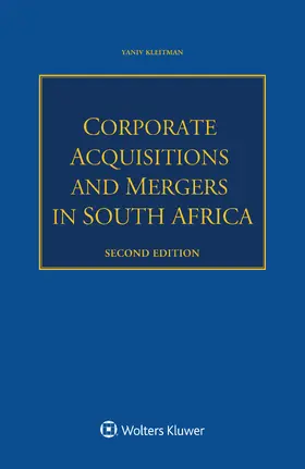 Kleitman |  Corporate Acquisitions and Mergers in South Africa | Buch |  Sack Fachmedien