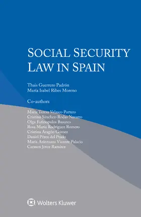 Padrón / Ribes Moreno |  Social Security Law in Spain | Buch |  Sack Fachmedien