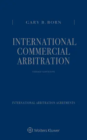 Born |  International Commercial Arbitration | Buch |  Sack Fachmedien