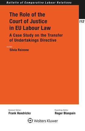Rainone | The Role of the Court of Justice in EU Labour Law | Buch | 978-94-035-2896-0 | sack.de