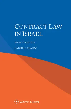 Shalev |  Contract Law in Israel | Buch |  Sack Fachmedien