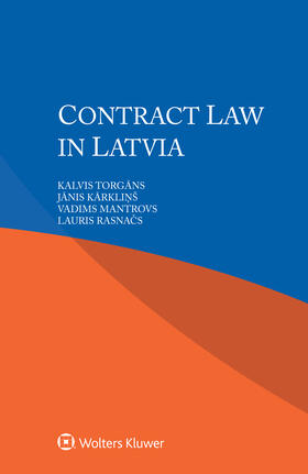 Torgans / Karklinš / Mantrovs |  Contract Law in Latvia | Buch |  Sack Fachmedien