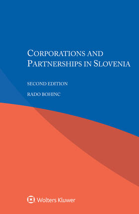 Bohinc | Corporations and Partnerships in Slovenia | Buch | 978-94-035-3013-0 | sack.de