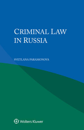 Paramonova |  Criminal Law in Russia | Buch |  Sack Fachmedien