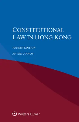 Cooray |  Constitutional Law in Hong Kong | Buch |  Sack Fachmedien