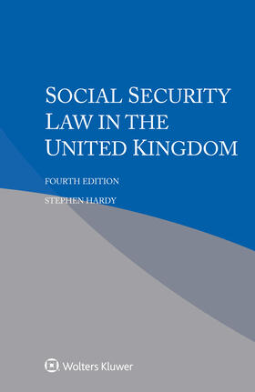 Hardy |  Social Security Law in the United Kingdom | Buch |  Sack Fachmedien
