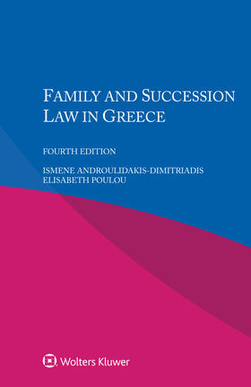 Androulidakis-Dimitriadis / Poulou |  Family and Succession Law in Greece | Buch |  Sack Fachmedien