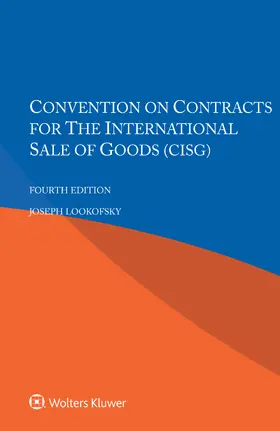 Lookofsky |  Convention on Contracts for the International Sale of Goods (CISG) | Buch |  Sack Fachmedien