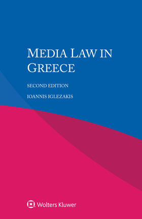 Iglezakis |  Media Law in Greece | Buch |  Sack Fachmedien