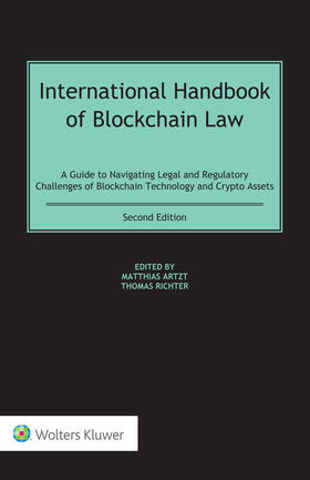 Richter / Artzt |  International Handbook of Blockchain Law | Buch |  Sack Fachmedien