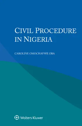 Oba |  Civil Procedure in Nigeria | Buch |  Sack Fachmedien